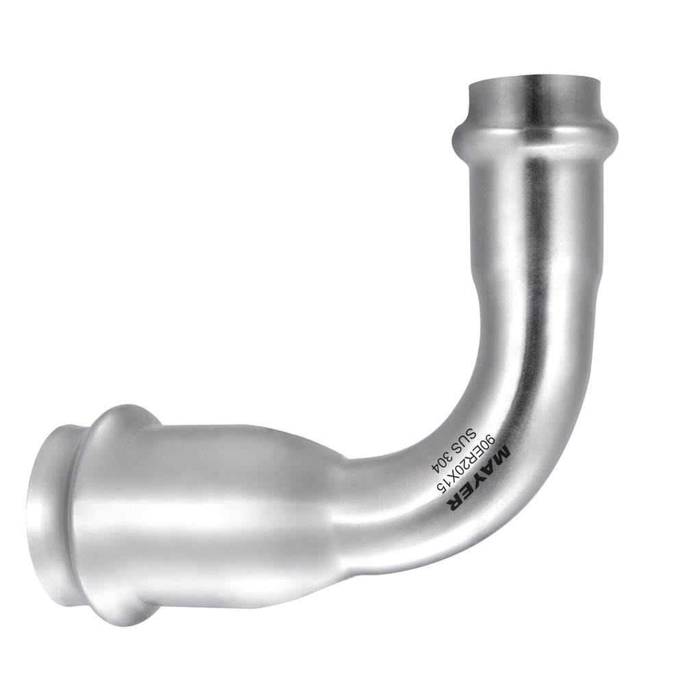 stainless steel 90 degree elbow fittings reducing adaptor