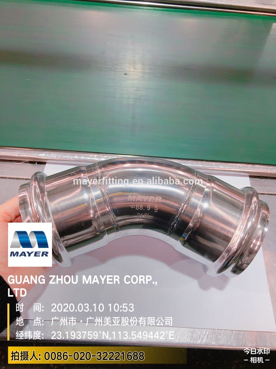Mapress elbow 45 degree Stainless Steel Fitting