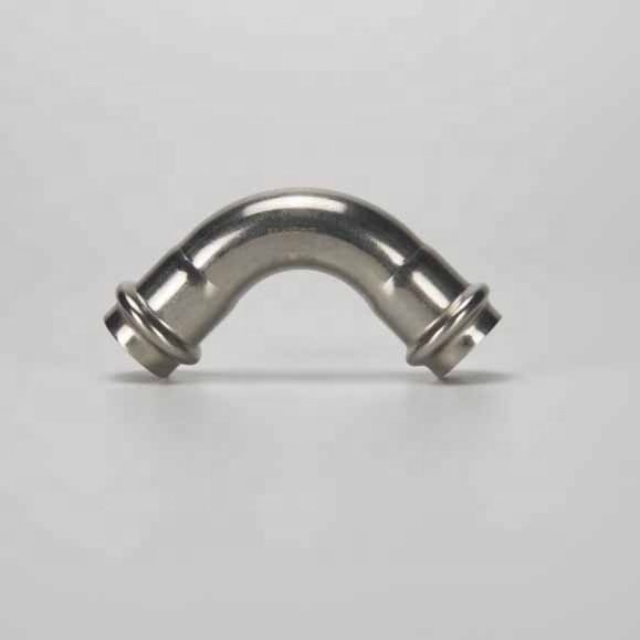 No leakage risk potentialstainless steel pipe press fitting 90 degree elbow304/316L