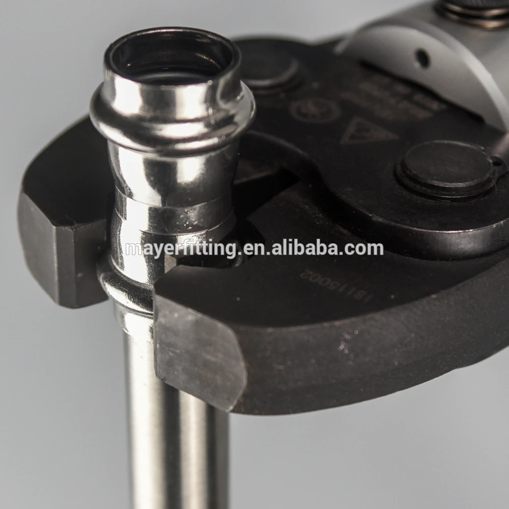 hot sale press coupling fitting Vietnam stainless steel 22mm 316L