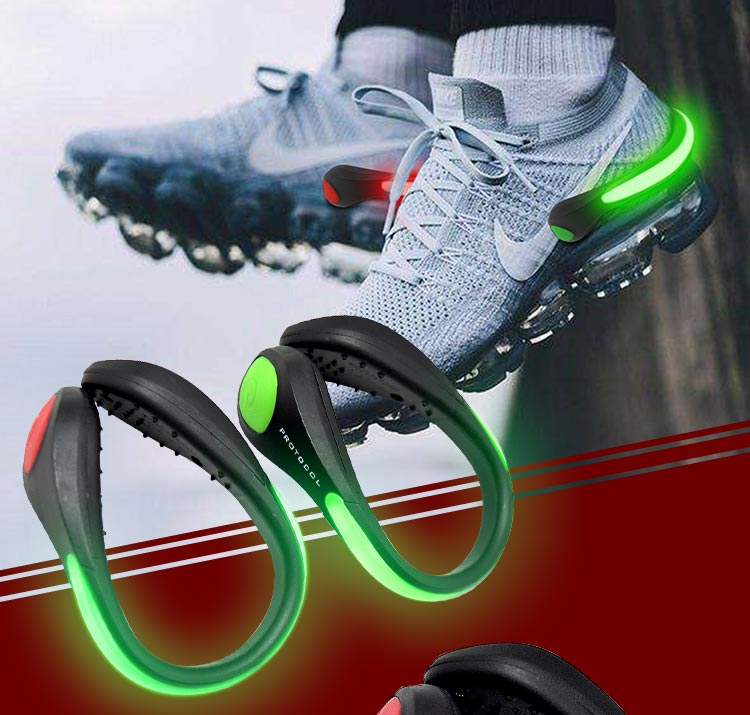 Fashion Safety Interesting led Light-up Jogging Shoe clip
