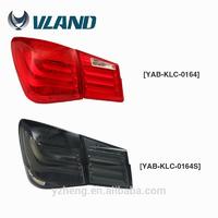Vland manufacturer for car accessory led lamp for Cruze taillight for 2010-2014 with LED light bar DRL+Brake light