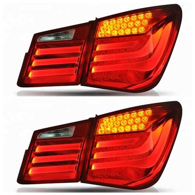 VLAND manufacturer for car lamp for CRUZE 2010 2011 2014 tail light plug and play with turn signal +DRL+ reverse light red&clear