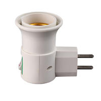 Italy CE ROHS B22 with vertical European Plug Light Bulb Lamp electrical plug socket Base Holder Adapter Converter
