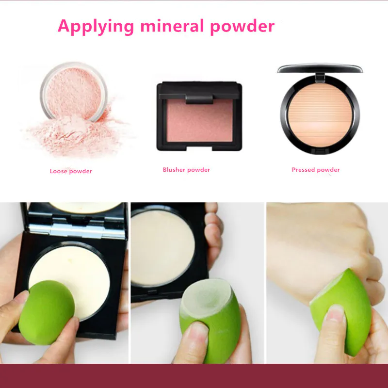 Reusable Storage sponge puff makeup remover makeup blender sponge
