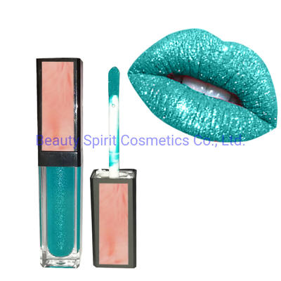 OEM Customized Cosmetics Makeup Glitter Long Lasting Liquid Lipstick