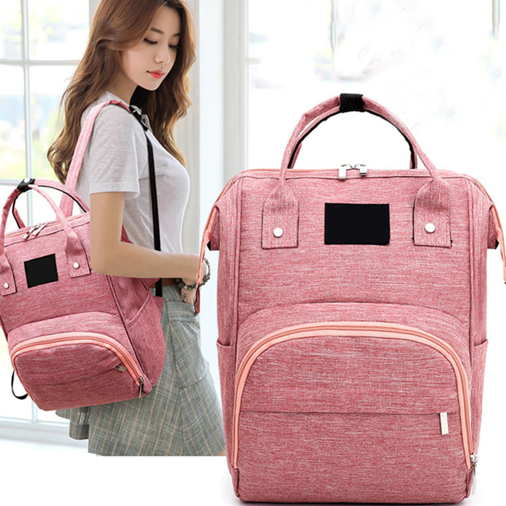 Factory Direct Multi-functional Large-capacity Mommy Bag Fashion Casual Ladies Backpack Can Waterproof Outing Pregnant Woman Bag