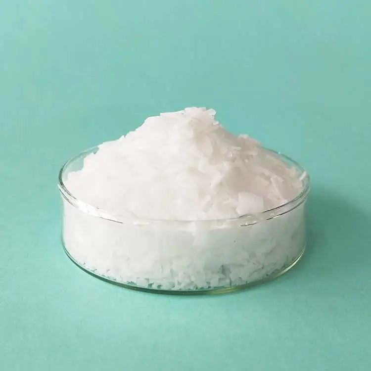 High brightness white Flake Polyethylene Wax for PVC products
