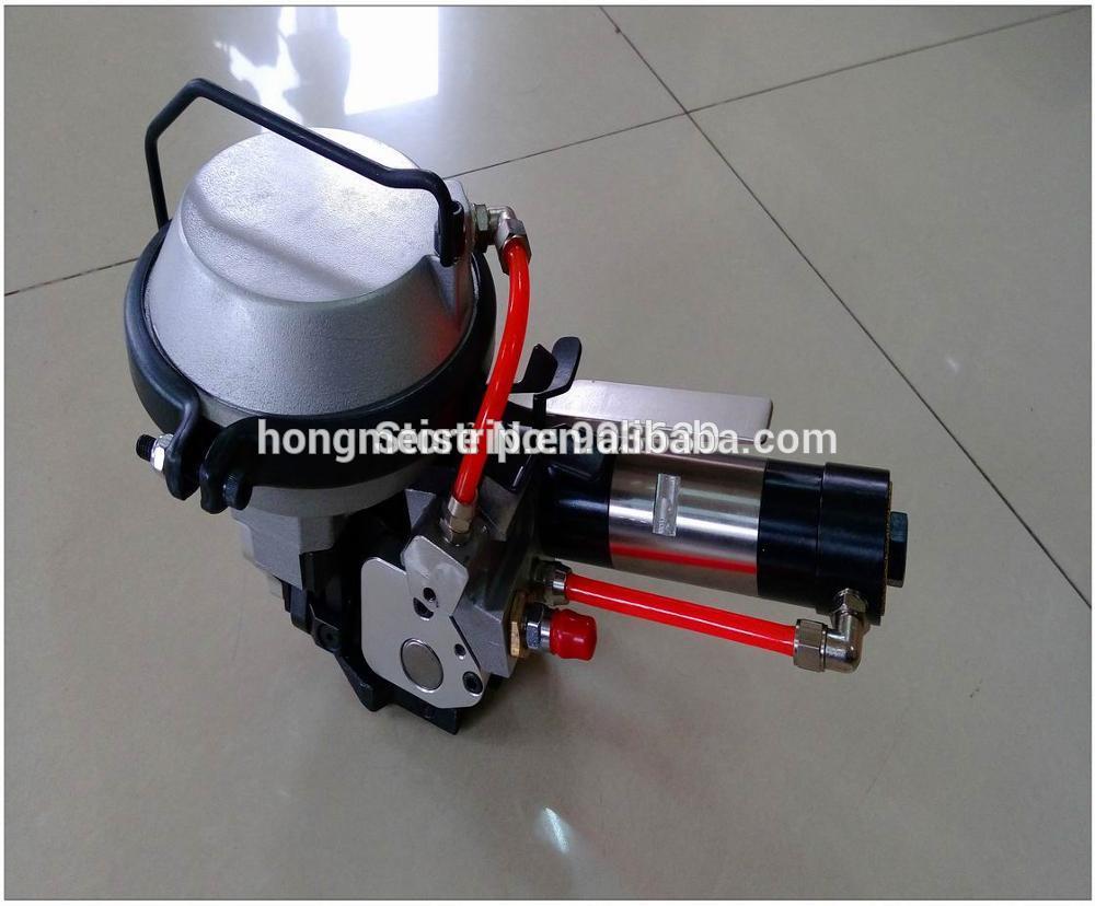 A480/KZ19 Air Pneumatic steel strapper metal strip banding machine for steel Strap 19mm