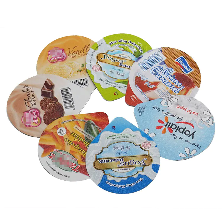 PP cup Lid Film lid foil for Yogurt /Beverage/jelly Packaging Wrap