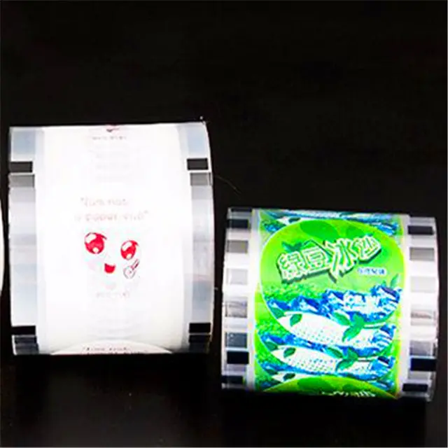 Custom Printed Plastic Cup Sealing Film Peelable Lidding Film for Yogurt Cup made in china