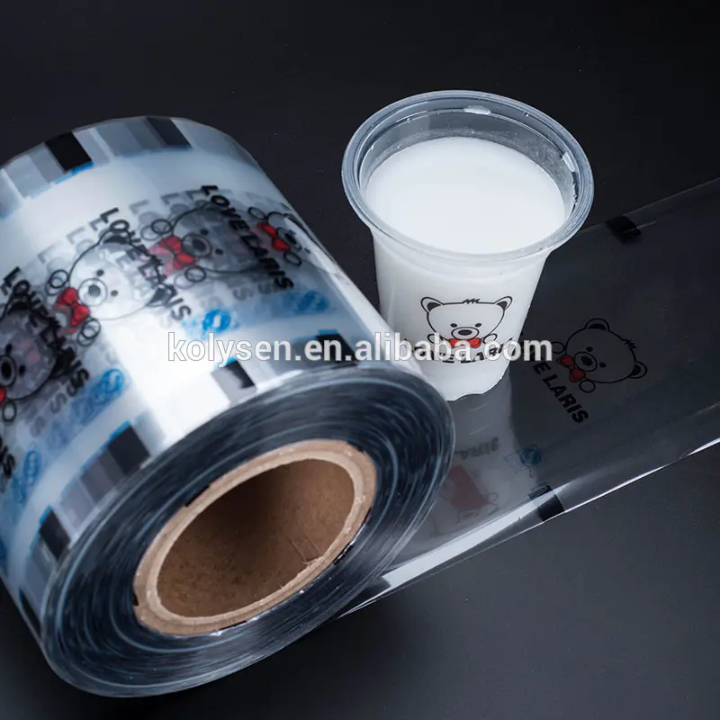 customized bubble tea cup sealing film