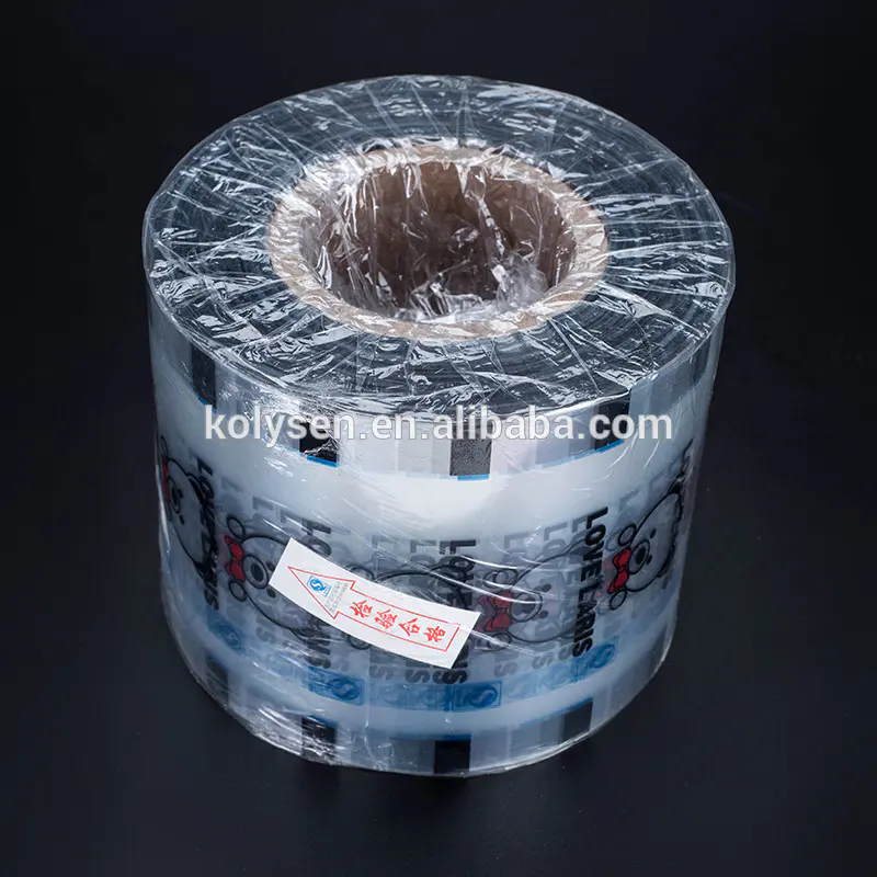 Custom plastic cup sealing roll film for plastic cup