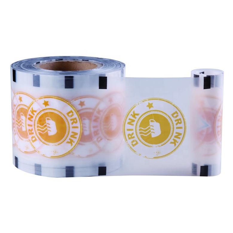 KOLYSEN Customizedfood grade Milk tea PP plastic cup lidding films heat sealing rollsChina supplier