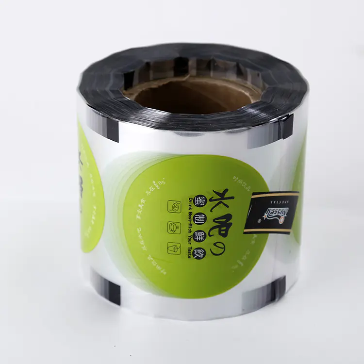 Custom printed heat sealable sealing filmto sealplastic cup China supplier