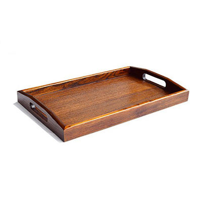 Custom size Simple Useful bamboo wood serving tray food tray