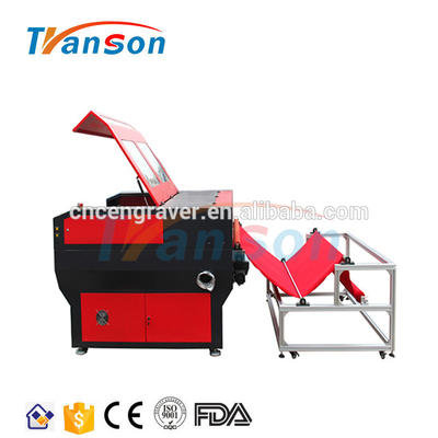 Laser Fabric Cutting Machine for KnitsWoven Leather With Auto Feeding System
