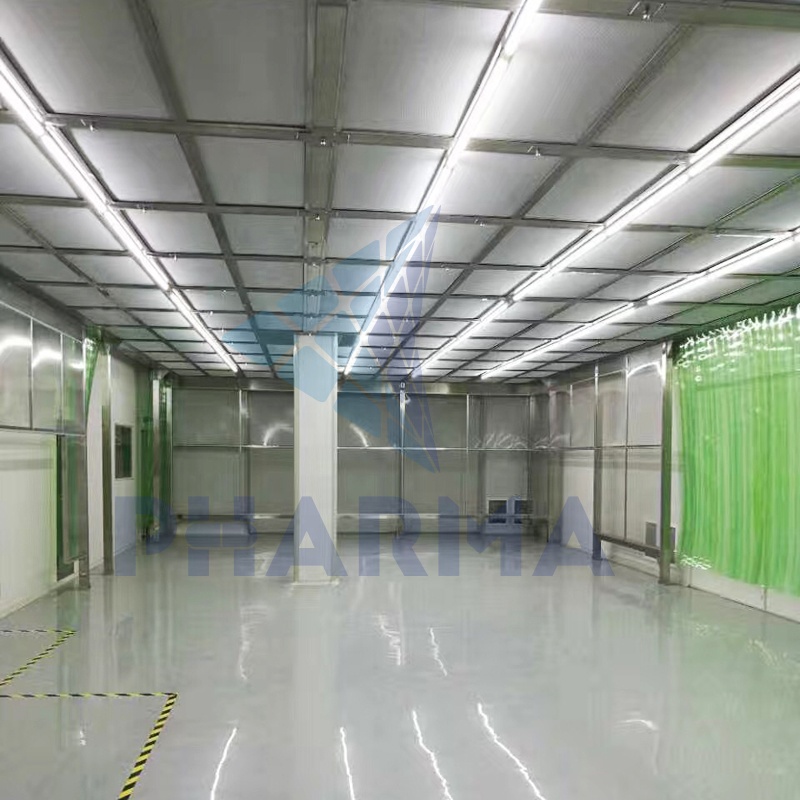 ISO Class 8 Dust free Modular pvc clean roomPHARMA