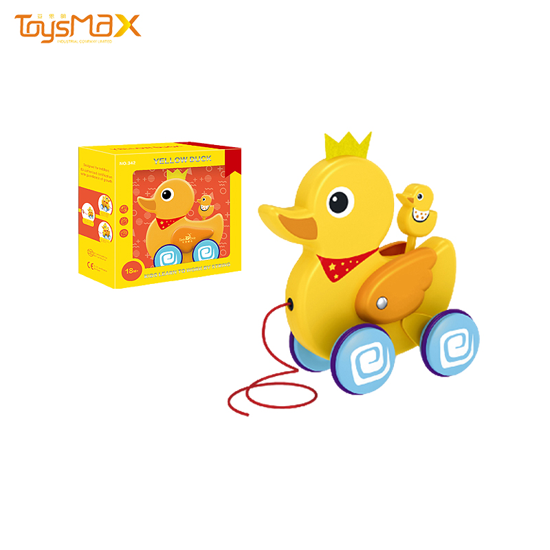 Wholesale Children animal pull along toys educational funny pull along toys kids pull back toy