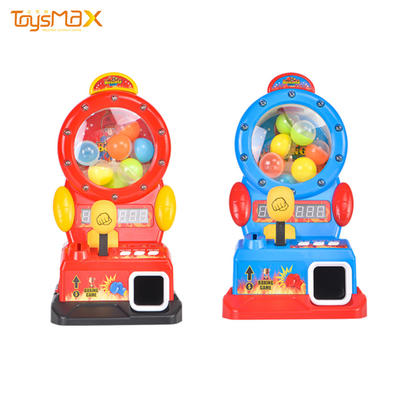 Wholesale kids desktop boxing game machine toy electric finger toy with sound and light
