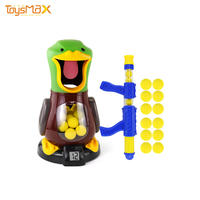 Children Shooting ToyBoy Competitive Game Cute Duck Props Soft Bullet Gun toy