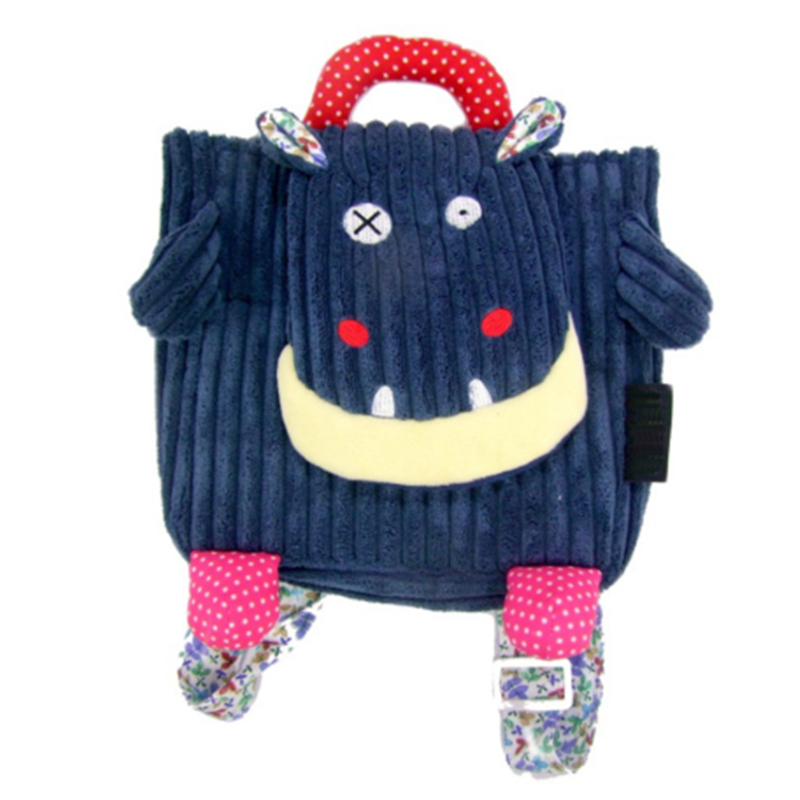 mochilas Cute Cartoon Baby Toy School Bag Animal Shape 1-3 Corduroy Toddler Backpacks Stress Reliever Design Mini Cartoon Children bag