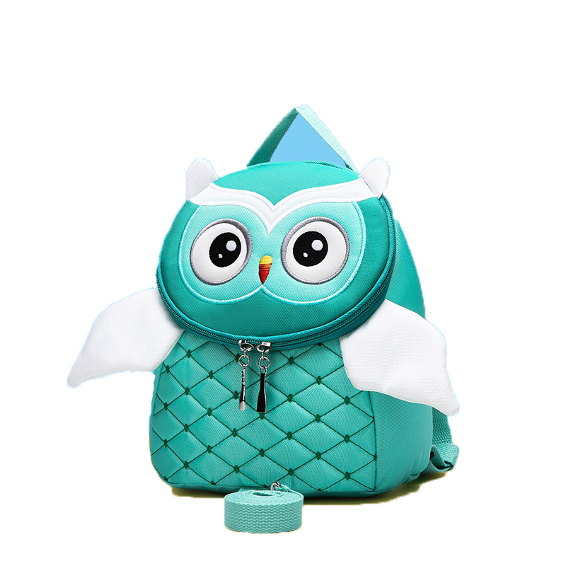 mochilas 3DCute Owl Pattern Bag For Kids Girls Boys Children Backpack Cartoon School Bag Anti-lost Kindergarten Backpacks Quality Mochila