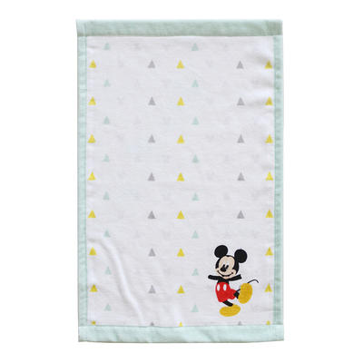 China Factory 100% Cotton Photo Digital Printed Face Towel With Customized Logo Micky Mouse