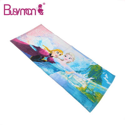 high quality customized 100% printed cotton face towel