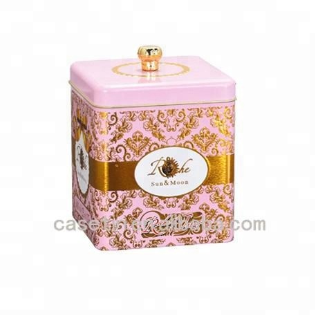 Luxury Promotional Moon Cake Tin Box/large tin cans/metallic box