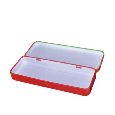 China Manufacturer custom printed pencil case makeup container Metal packing tin box