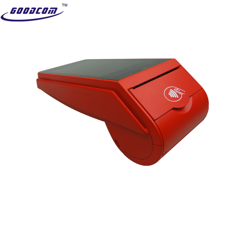 GOODCOM Free APP and SDK for Restaurant Food Online Ordering Handheld 4g Android Pos Terminal With Printer