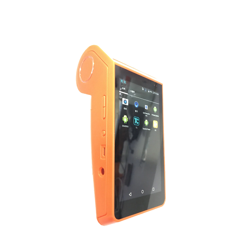 SDK Mini Android OS Portable Thermal Receipt POS Printer with Camera
