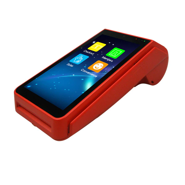 5'' Handheld Smart Mobile Android POS Terminal With Printer For Restaurant Print Online Remote Email Orders