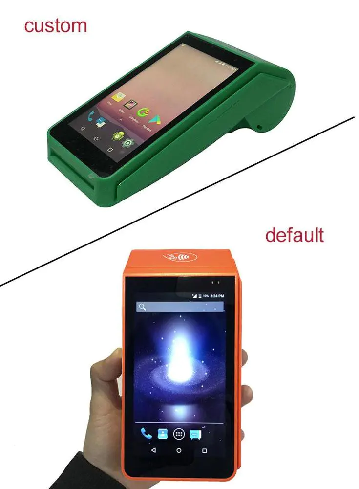 OEM ODM Accepted Wifi Portable Android POS Device with Printer for Lotto