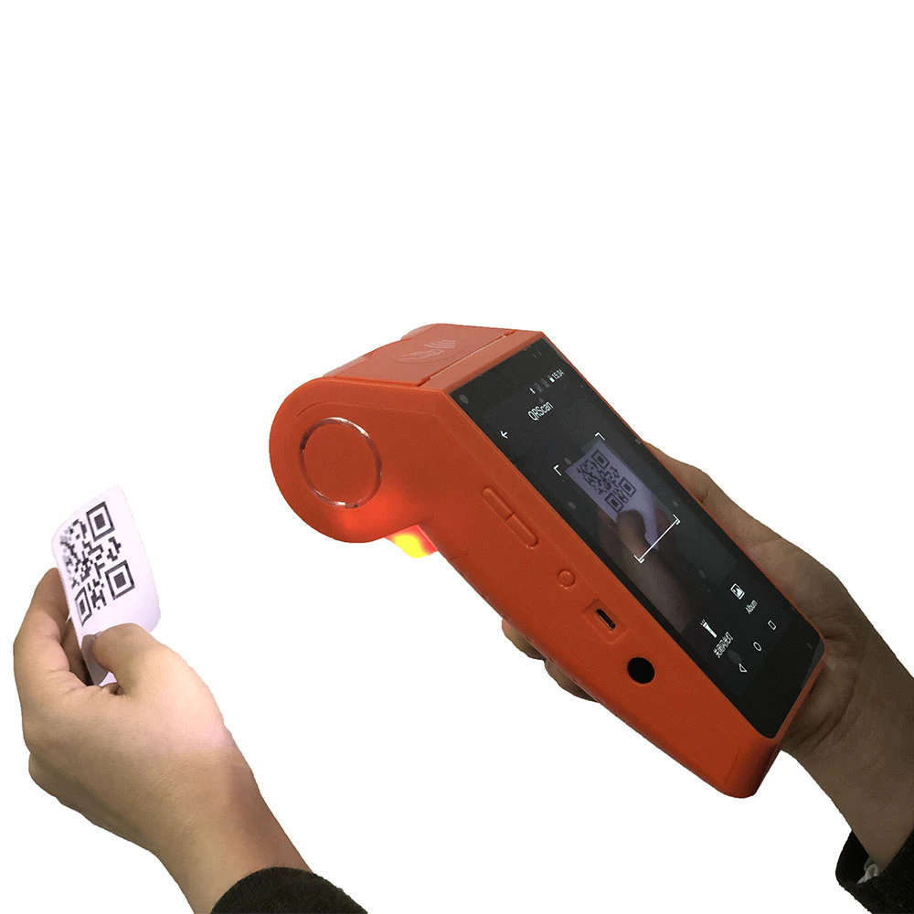 Camera Enable for Scanning Barcode QR Code Handheld Smart Android pos Printer