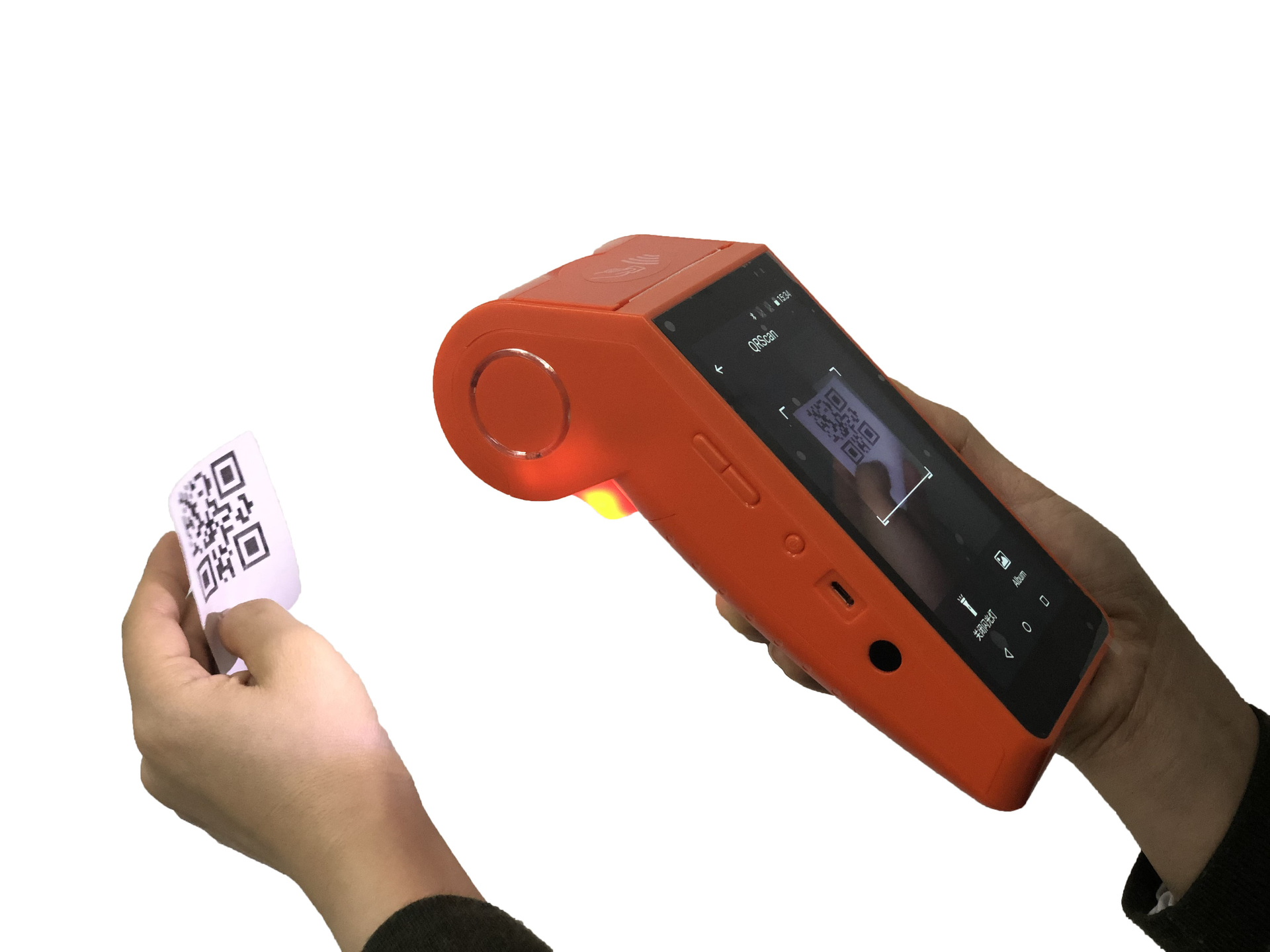 Android POS Terminal With Thermal Receipt Printer For Auto Print Email Orders