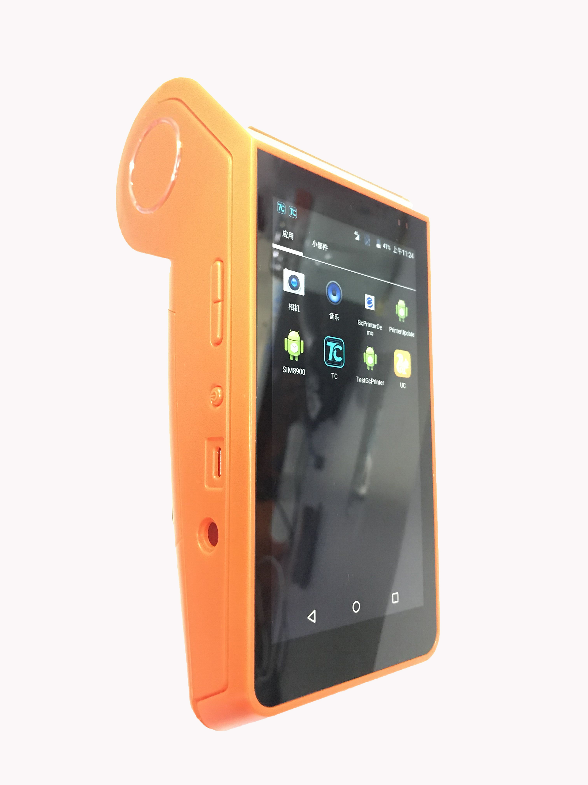 Free SDK Touch Screen Mobile Portable HandheldAndroid POS Terminal with Printer