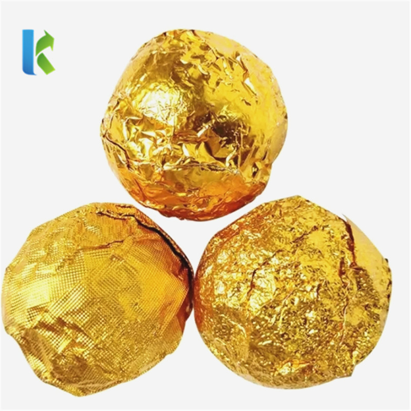 Colored chocolate candy aluminum foil wrapper in roll type-Kolysen