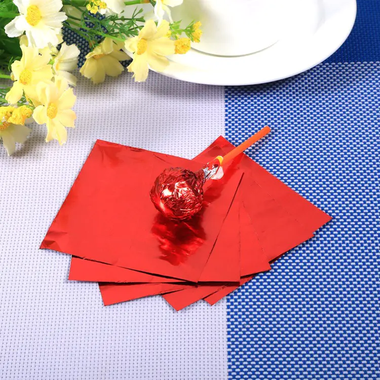 New Coming High Quality Custom Printed red aluminium foil for chocolates manufacturers Wholesale from China