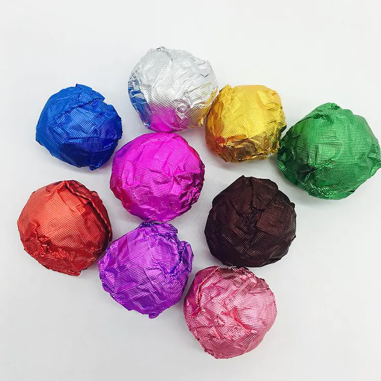 New Promotion Competitive Price Customized Available die cut colorful foil chocolate wrappers Factory from China