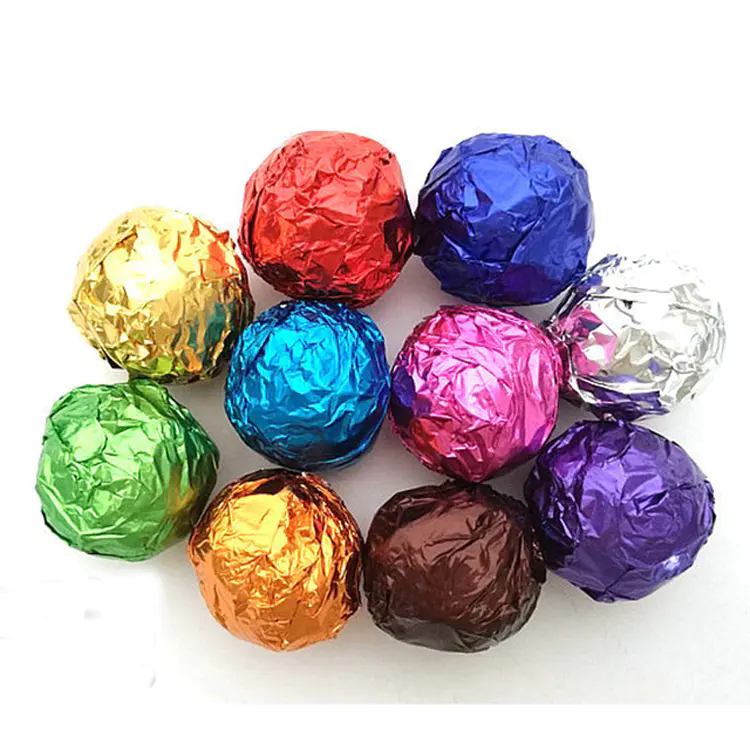 New Arrival Cheap Price Customized recycled colored aluminum chocolate foil Manufacturer from China