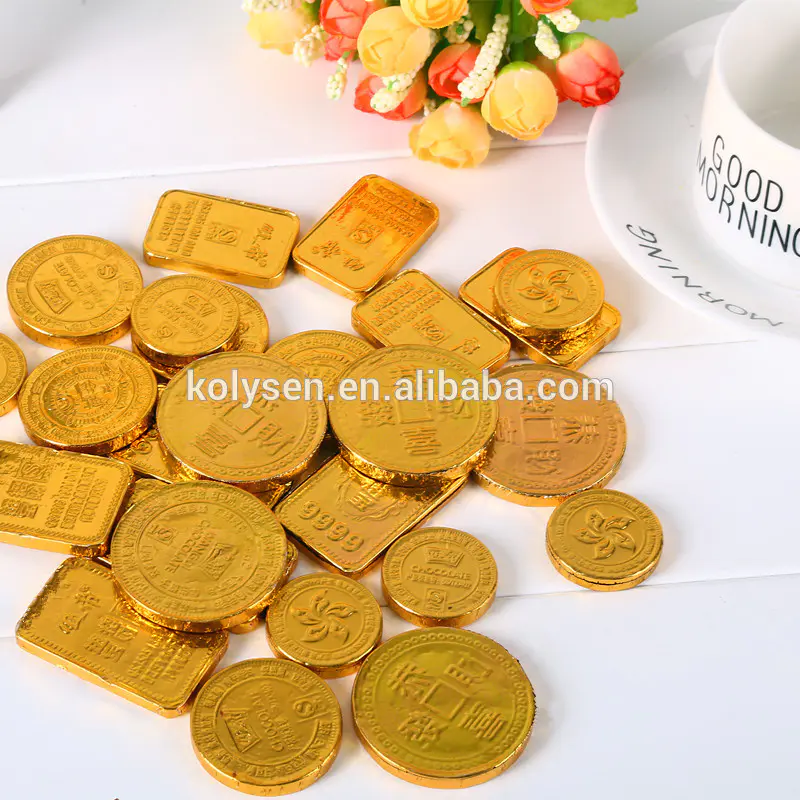moeda papel de chocolate in china