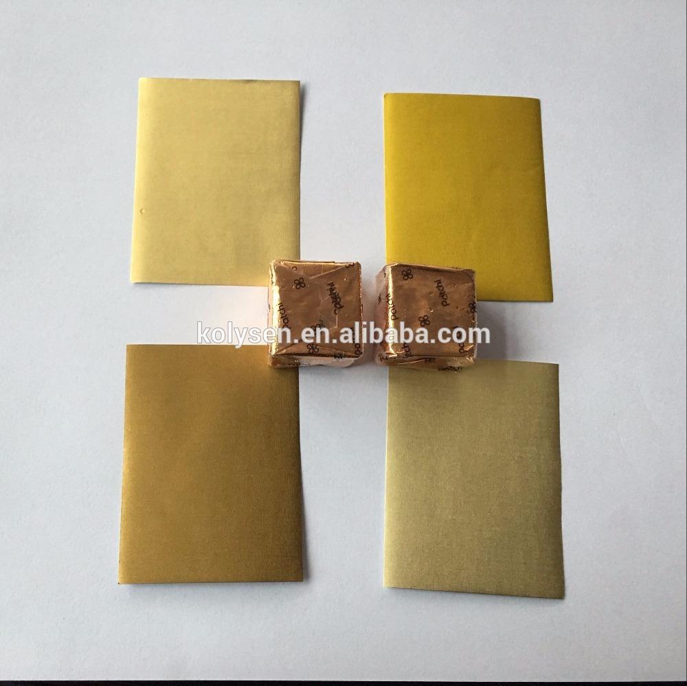 Chocolate and candy bar paper package