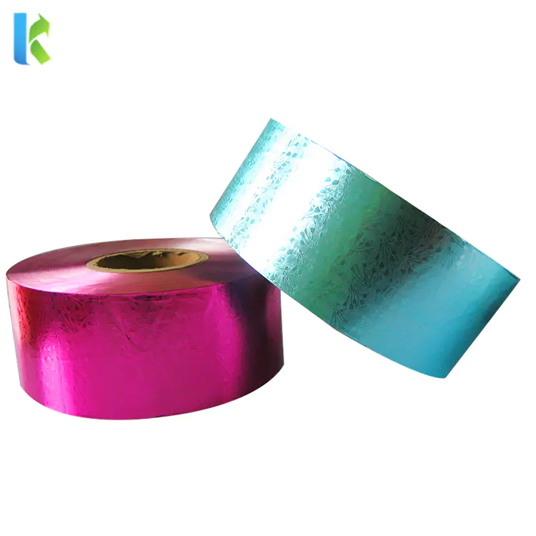 Wholesale Custom Confectionery Colored Square Chocolate Sweets Candy Package Paper Aluminum Foil Wrappers Sheets