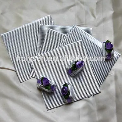 chocolate wrapper aluminum foil corrugated sheet