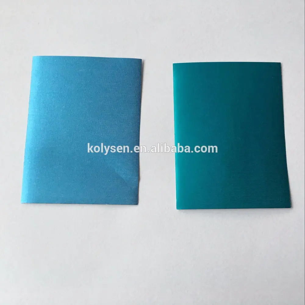 Custom Colored Food wrap paper backed matt aluminium foil paper in china