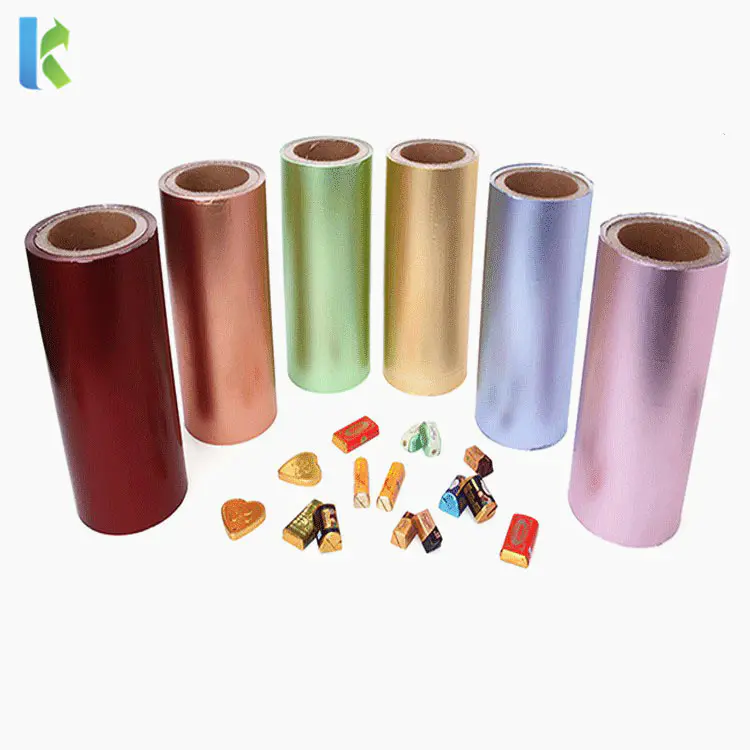 Kolysen Food Grade Chocolate Wrapping Paper Candy Bar Foil Wrappers