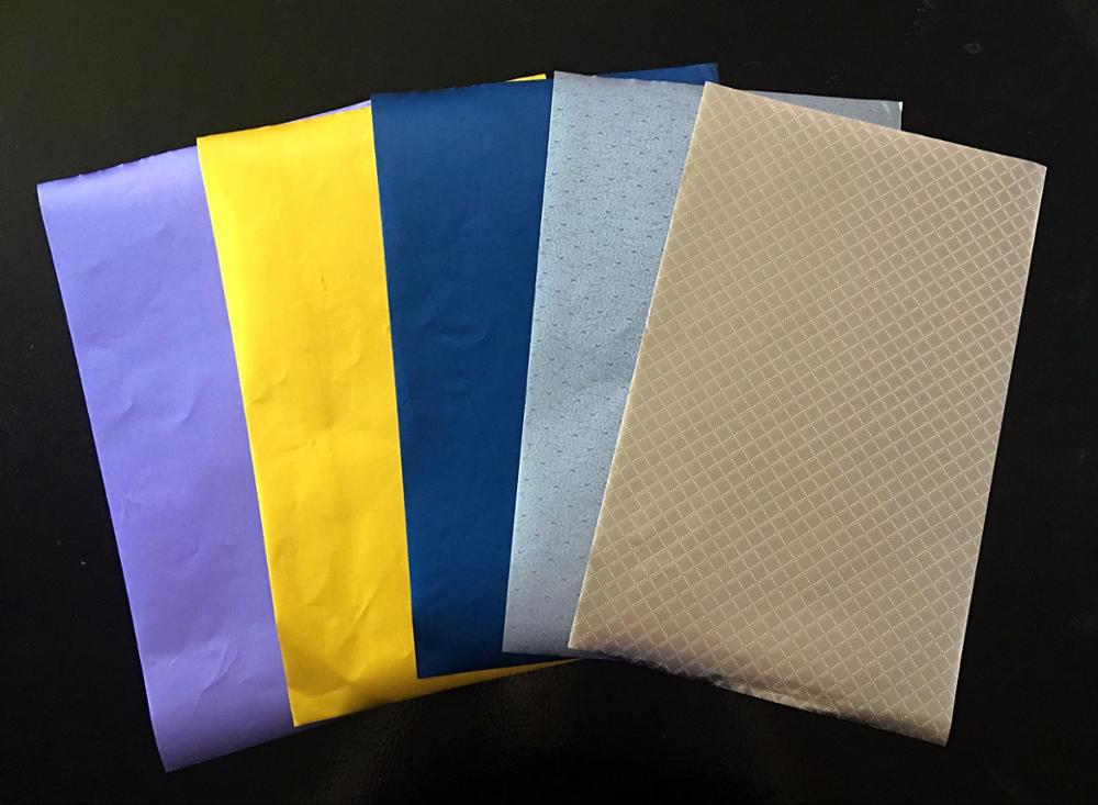 Aluminum foil paper for chocolate wrapping