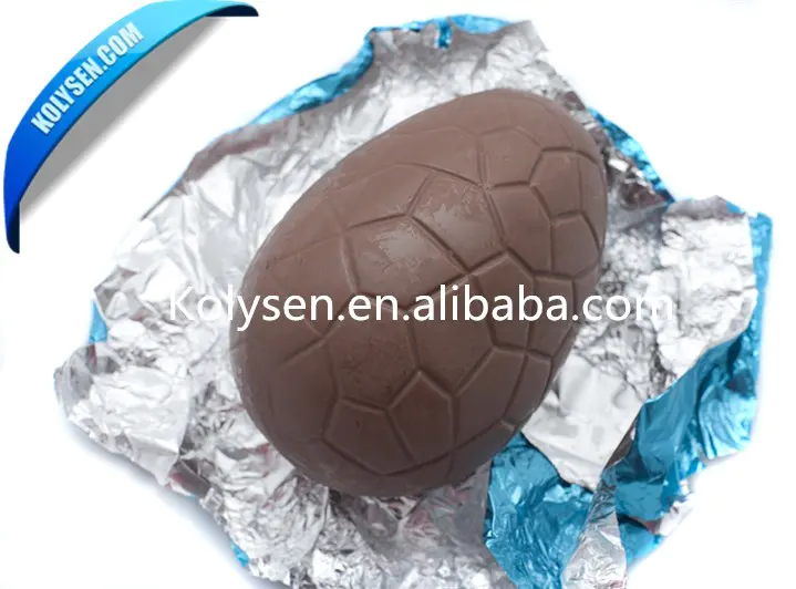 China supplier Custom printed food grade chocolate foil gold